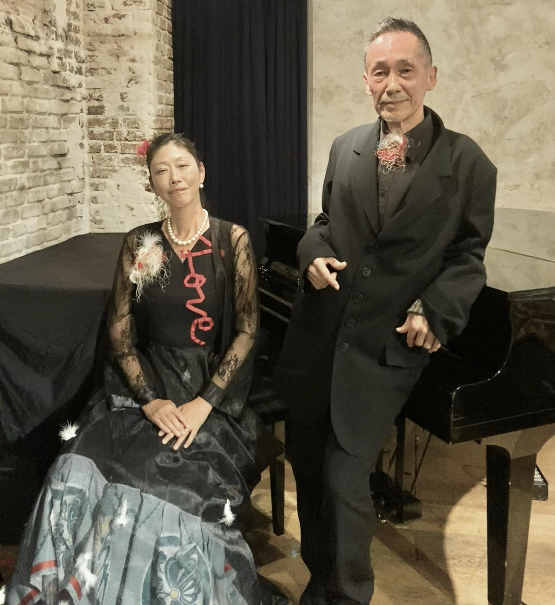 矢野さんとひらたさんの写真