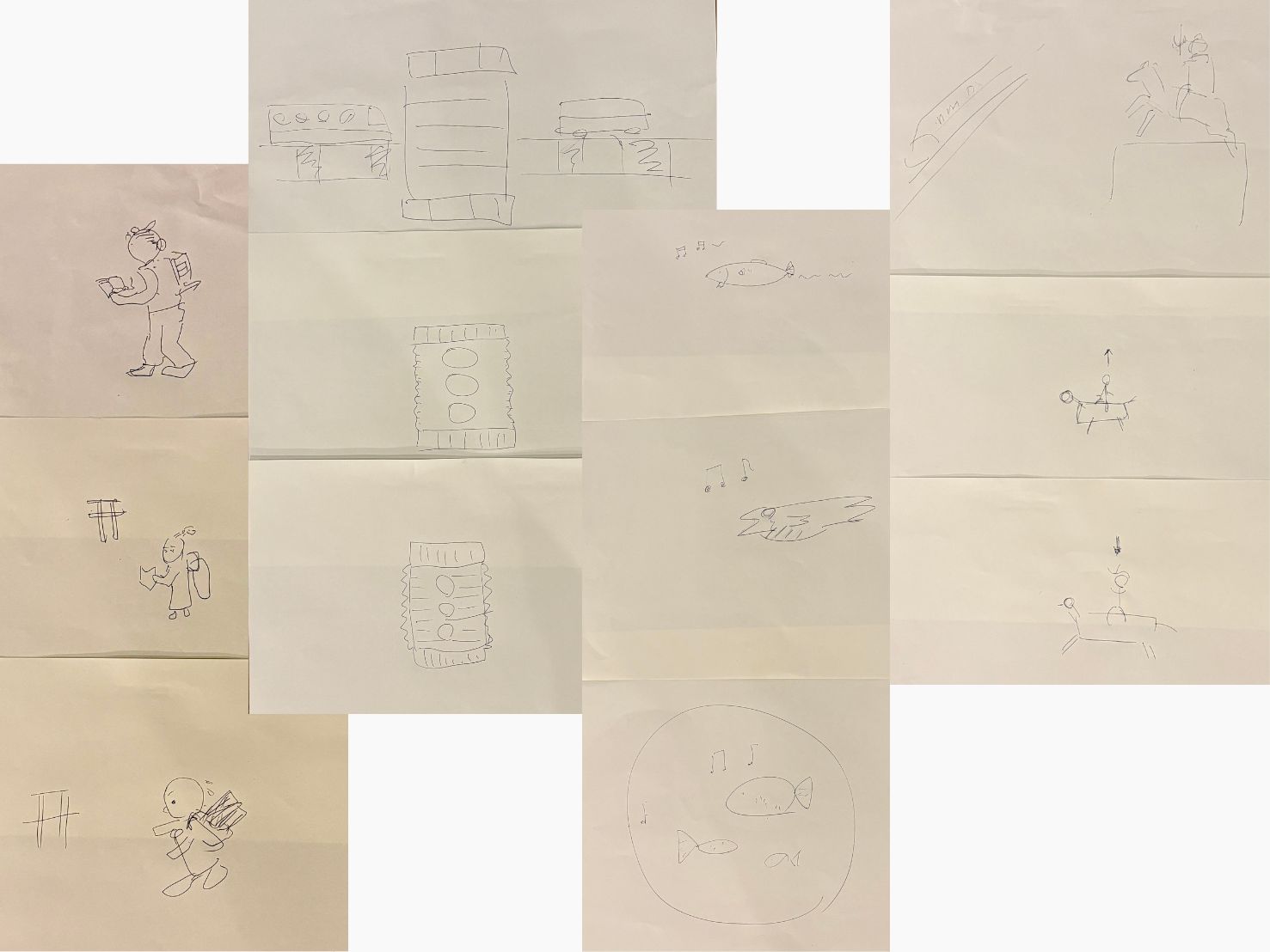 参加者の描いた絵