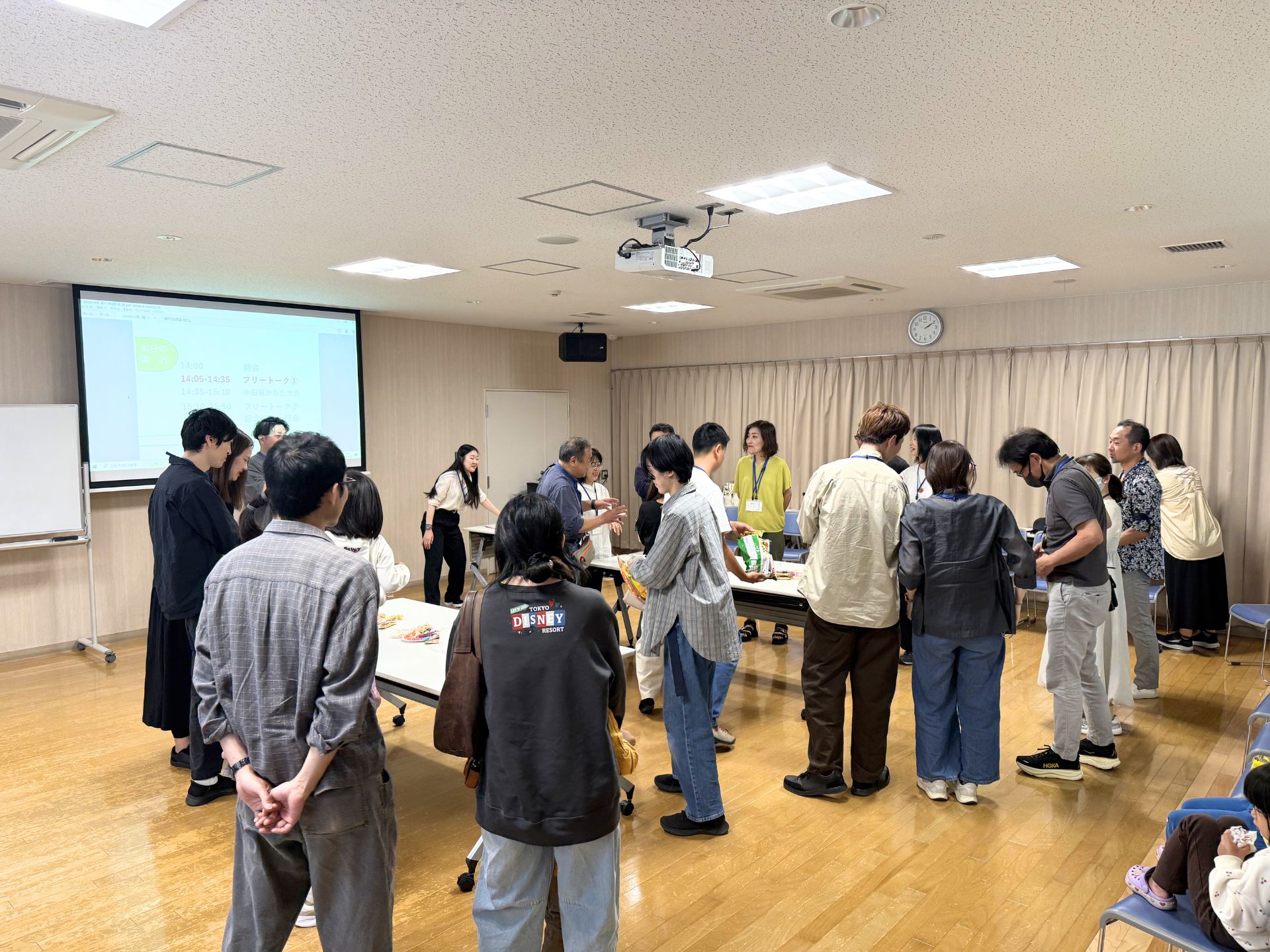 交流会の様子