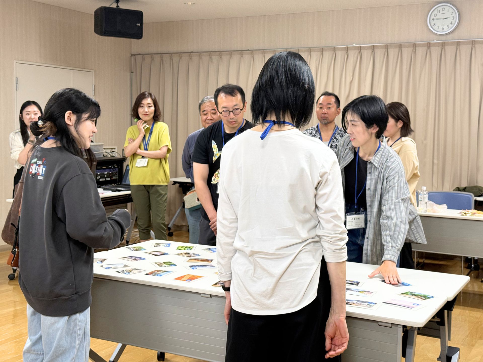 交流会でのかるた大会の様子