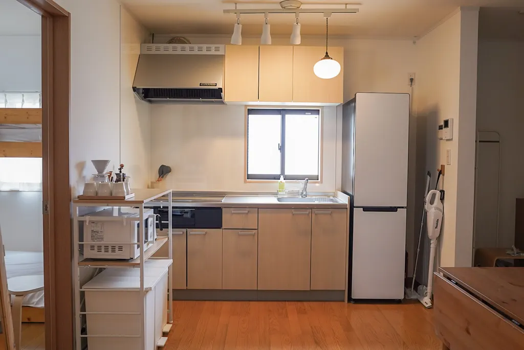 Tipy records nook キッチンの様子